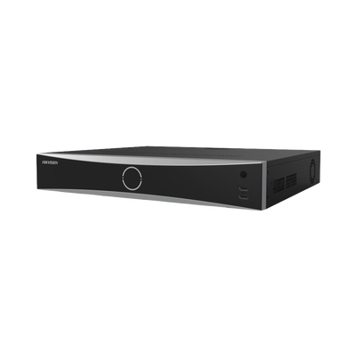 [Acusearch] NVR 12 Megapixel (4K) / 16 canales IP / 16 Puertos PoE+ / AcuSense (Evita Falsas Alarmas) / Reconocimiento Facial / 4 Bahías de Disco Duro / Switch PoE 300 mts / HDMI en 4K / Alarmas I/O