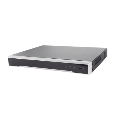 DVR 16 Canales 4K TURBOHD + 16 Canales IP / 8 Megapixel/ Audio por Coaxitron/ 2 Bahías de Disco Duro / 4 Canales de Audio / 16 Entradas de Alarma