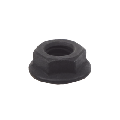 TUERCA HEX DENTADA 1/4 BLACK OXIDE