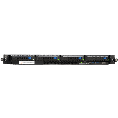 NVR Wisenet WAVE basada en Windows / Montable en Rack 1U / Incluye 1 licencia WAVE-PRO-04 / 470 Mbps throughput / Incluye 16 TB para almacenamiento