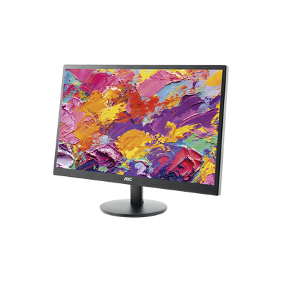 Monitor LED de 22, Resolución 1920 x 1080 Pixeles con Entradas de Video HDMI/VGA