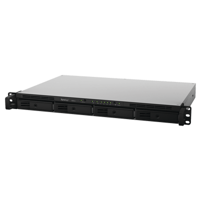 Servidor Nas para rack de 4 bahías / Expandible a 8 bahías / Hasta 96 TB / Hasta 16 cámaras