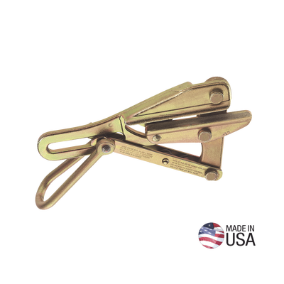 Tensor Grillo tipo Chicago™ para Cable Desnudo (ACSR, AAC, Cobre), de 19 a 22 mm (0.74 a 0.86). Carga Máxima Segura: 8000 lb (3629 kg).