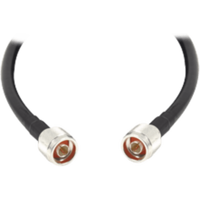 Jumper con Cable LMR400 con Conectores N Macho / N Macho de 6 Metros (19.69 Pies).