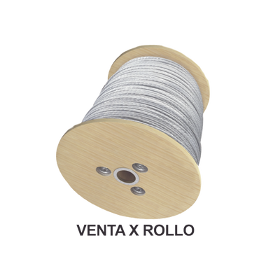Cable de Retenida 5/16, Resistencia 3629 Kg, 7 Hilos (Carrete de 2000 metros).