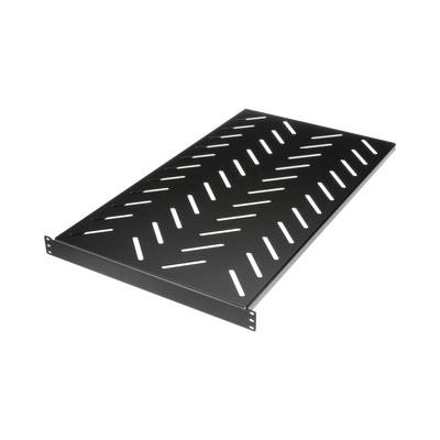 Charola para Soportar Equipos en Rack de 19 de 4 Postes, Profundidad Máxima de 30 in, Capacidad de Carga de 125 kg, 1 UR