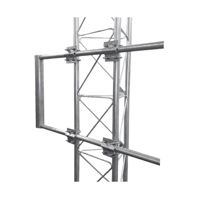 Brazo Uso Rudo para Torre STZ Galvanizado por Inmersión en Caliente de 170 x 60 cm Tubo 2 Ced 30.