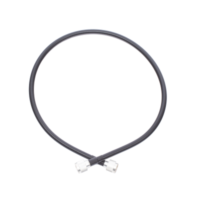 Jumper de 85 cm (33.46 Pulgadas) con Cable Coaxial LMR400 Conectores N Macho en Ambos Extremos