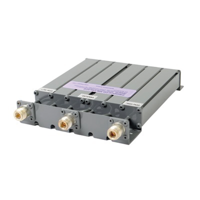 Duplexer SYSCOM en UHF, 6 Cav. 440-470 MHz, 50 Watt, 5 MHz Sep. Rechazo de Banda, N Hembras, Versión 2.