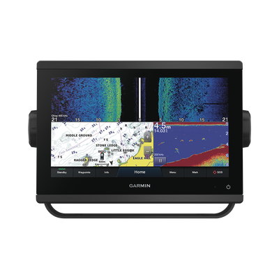 GPSMAP® 923xsv ecosonda de 9 SIDEVÜ, CLEARVÜ y CHIRP tradicional. no incluye transductor.