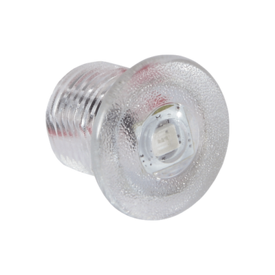 Luz led marina de cortesía serie Newt, emite luz de color rojo de 45 lúmenes, para uso exterior e interior, fabricado bajo norma de protección IP67.