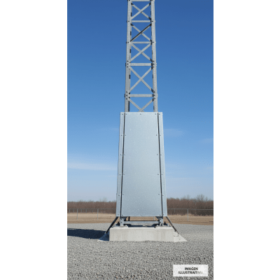 Panel Anti-Escalada para seccion 12 / Instalación Estructural / Diseño de Seguridad para Prevención de Acceso No Autorizado