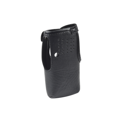 Funda Reforzada de Piel con correas para IC-F1000D/01, IC-F2000D/01 u IC-F2000D/12.