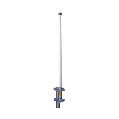 Antena base UHF 450-470 MHz, Fibra de Vidrio, 9 dB de Ganancia, Serie HD para Climas Difíciles
