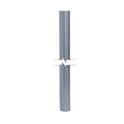 Mástil de Aluminio de 2 cal. 18 de 3 Metros de Longitud.