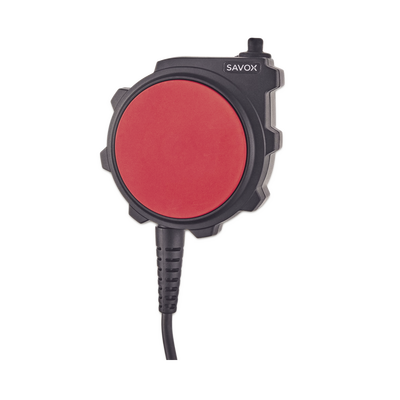 Unidad de Control PTT Savox C-C440 / Compatible con Radio de Dos Vías / Botón PTT Extra Grande / Soporte para Cascos Savox / IP66-IP67 / Botón de Emergencia Opcional