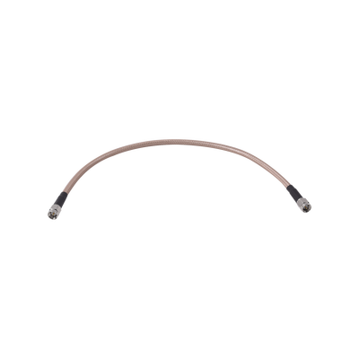 Jumper con Cable RG-142 con Conectores SMA Macho/SMA Macho de 30 cm (11.81 pulgadas).