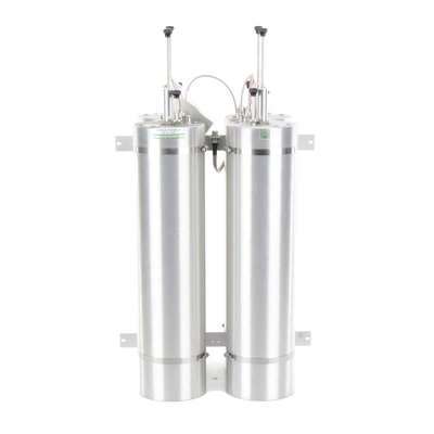 Duplexer Pasa Banda-Rechazo de Banda, 144-174 MHz, 4 Cavidades de 6.625 Diámetro, 500 KHz, 400 Watt, BNC Hembras.