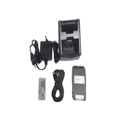 Cargador Simple SAILOR para SP3520, SP3510, SP3515, SP3550 / Kit Completo / Alimentación DC 12-24V o AC con Convertidor / Incluye Batería Li-ion, Cargador, Convertidor AC/DC y Cables de Conexión