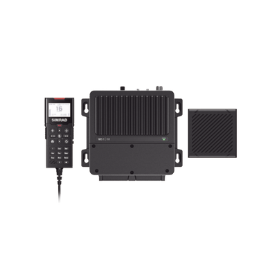 Radio Marina Simrad VHF / Homologación DSC Clase D / Conectividad NMEA 0183 y NMEA 2000 / Receptor GPS Integrado / Función Track Buddy