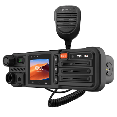 Terminal Vehicular PoC LTE Compacto, pantalla táctil de 2.0, compatible con TASSTA