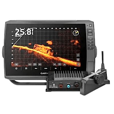 Plotter de Navegación ECHOMAP™ Ultra 2 10 LiveScope™ Plus Bundle / Pantalla Táctil IPS 10 WXGA 1280x800 / GPS Multibanda Multiconstelación 10 Hz / CHIRP ClearVü y SideVü / Compatible con LiveScope y P