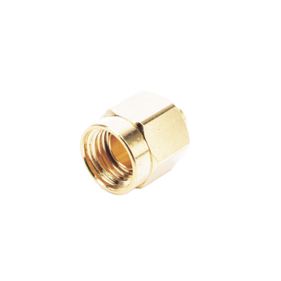 Conector SMA Macho para cable Semi-Rígido de 0.085 de Diámetro, Oro/ Oro/ Teflón.