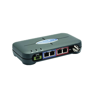 Radio Industrial para enviar datos, hasta 867 kbps, 900 MHz, con puerto Ethernet y Serial