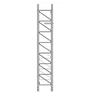 Sección de Torre ROHN cara de 12.5 y 3.05 m (10 pies) de Altura. Galvanizado en caliente.