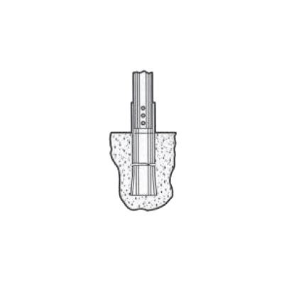 Sistema de Anclaje Tipo L para Torre Autosoportada TBX-48 (Juego de Tres).