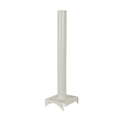 Montaje Para Poste, 50cm de longitud, diámetro 2, Posición Perpendicular a poste.