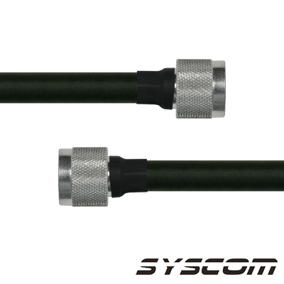 Cable Coaxial RG-214/U de 110 cm, en 50 Ohm, 0.425, CD-4 GHz, con Conectores N Macho a N Macho.
