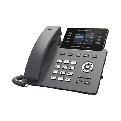 Teléfono IP Wi-Fi, Grado Operador, 8 líneas SIP con 4 cuentas, pantalla a color 2.8, puertos Gigabit, Bluetooth, PoE, codec Opus, IPV4/IPV6 con gestión en la nube GDMS