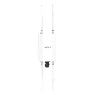 Punto de Acceso Súper WiFi 6 y PTMP para Exterior, Hasta 250 m de Cobertura, Doble Banda Simultanea, 574 Mbps en 2.4 GHz y 1.2 Gbps en 5GHz, 256 Usuarios Concurrentes por Banda, Administración en Nube Gratis con INSIGHTS