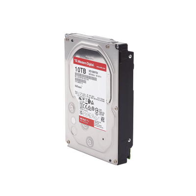 Disco Duro Red Pro de 10TB / 7200 RPM / Optimizado para NAS / Uso 24-7 / 5 Años de Garantia