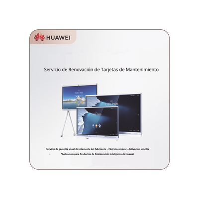 Tarjeta de Servicio de Mantenimiento HiCare RFR por un año para IdeaHub IHS2-65SA, IHB2-75PB y IHB2-86PB