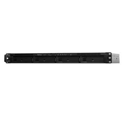 Unidad de Expansión Synology RX418 | 4 Bahías SATA HDD/SSD 3.5 y 2.5 | eSATA | Profundidad 30 cm | Compatible con RackStation 1U | Administración DSM.