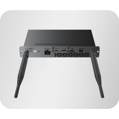 Módulo de Cómputo MCore-OPS-T para MeetingBoard con Windows 11 IoT optimizado para Teams Rooms