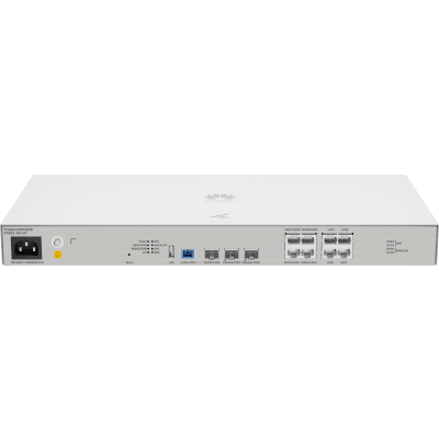 OLT Mini FTTh eKit 2 Puertos GPON (Incluye módulos C+) + 1 Puerto Uplink XGS-PON + 4 Puertos WAN/LAN Gigabit + 4 Puertos LAN Gigabit / All-In-One (Router, Switch, OLT, Controladora) / Libre de licenciamiento
