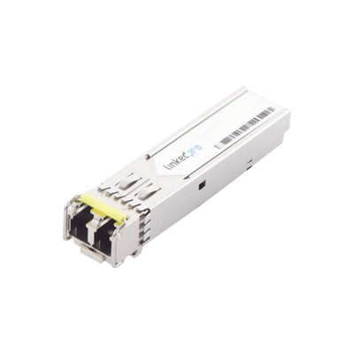 Transceptor Óptico SFP (Mini-Gbic) / Monomodo 1550 nm / 1.25 Gbps / 1000BASE-LX / Conectores LC/UPC Dúplex / DDM / Hasta 120 km