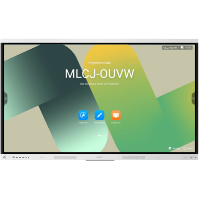 Pantalla Interactiva IdeaHub Board 3 Base de 65 / 4K / 8 GB RAM / 128 GB Flash / Android 15 / Wi-Fi 6 / 25 ms Latencia de Escritura / Gestión desde la Nube
