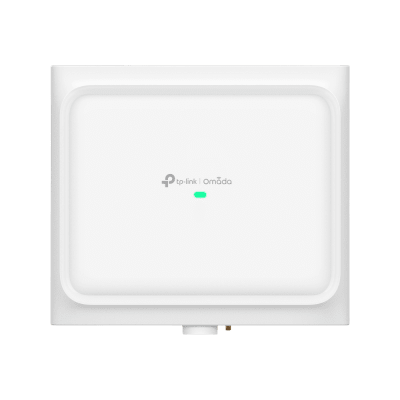 Punto de Acceso Exterior WiFi 6 AX3000 / 2402 Mbps 5 GHz + 574 Mbps 2.4 GHz / Antenas Direccionales 8-10 dBi / IP68 -30°C a +70°C / 802.11k/v/r Roaming / PoE+ / Cloud Omada