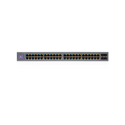 Switch Administrado 48 Puertos PoE+ / 740W PoE Budget / 16 Puertos 2.5 Gbps + 32 Puertos 1 Gbps / 4 Puertos SFP+ 10 Gbps / Bluetooth Setup / Cloud Management / VLAN Stacking / Rackmontable