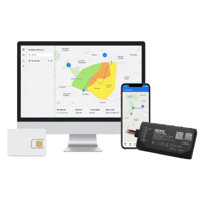 Kit Rastreador Vehicular 4G LTE CAT 1 y 2G/ Anualidad de SIM600MB1Y / Anualidad de EPCOMGPSCODE