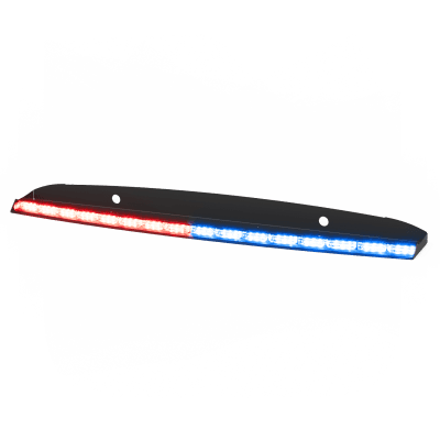 Visera Interior Trasera Tricolor Rojo/Azul/Ambar , 144 Led, Con Bracket Ford Police Interceptor 2020 +, Necesario CZMATSIBSYS
