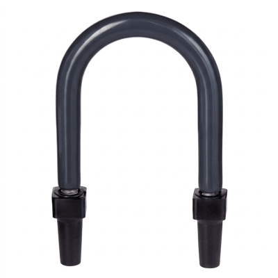 Abrazadera U de Pata Larga con Recubrimiento de PVC para Tubo de 1 1/4 (32 mm).