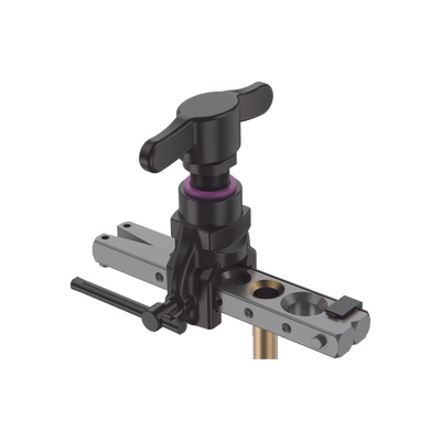 Herramienta de Abocardado Cónico Excéntrico HFT6 / Para Tubos 1/4 a 3/4 / Mango Giratorio Cómodo / Cuerpo de Aluminio / Calibrador Lateral / Abocardado Preciso / Ligera 0.93 kg