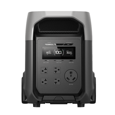 Estación de Energía Portátil EcoFlow DELTA 3 ULTRA, 3072Wh, Batería LiFePO4, Salida 3600W (Surge 7200W)