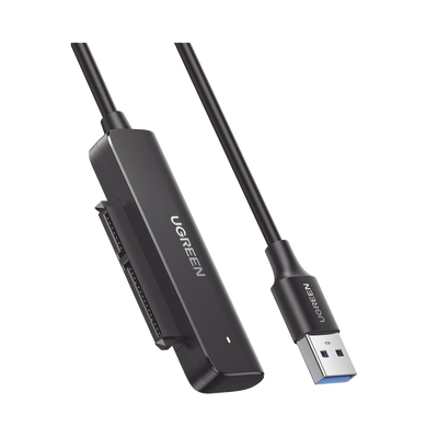 Cable Adaptador SATA a USB 3.0 | SATA 3.0/2.0 | Soporta HDD y SSD de 2.5 | Soporta S.M.A.R.T, TRIM, UASP | No Requiere Adaptador de Corriente | Cable 50 cm.