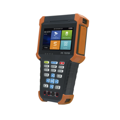 Tester de Video Profesional | Pantalla 4 Touch | Ideal para Cámaras IP/ HD (TVI, CVI, AHD y CVBS) | 4K | H.265/H.264 | PoE | WiFi | Cable Tester | Multímetro Digital | Todo en Uno para tu CCTV.